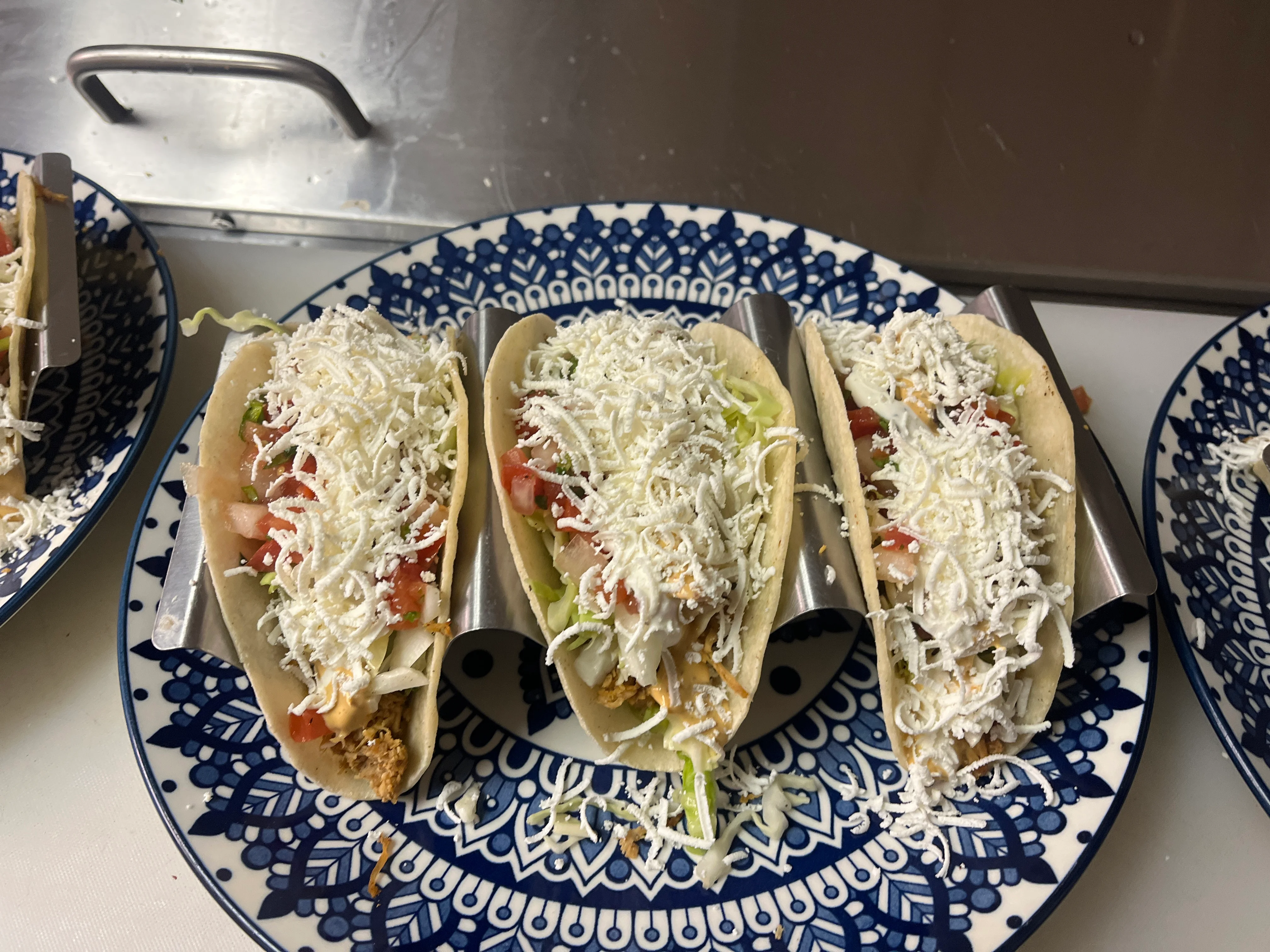Authentic Mexican Tacos Platter